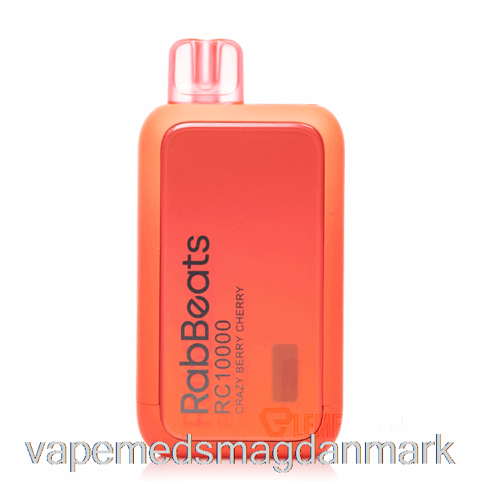 Vape Juice Rabbeats Rc10000 Engangs Crazy Berry Kirsebær